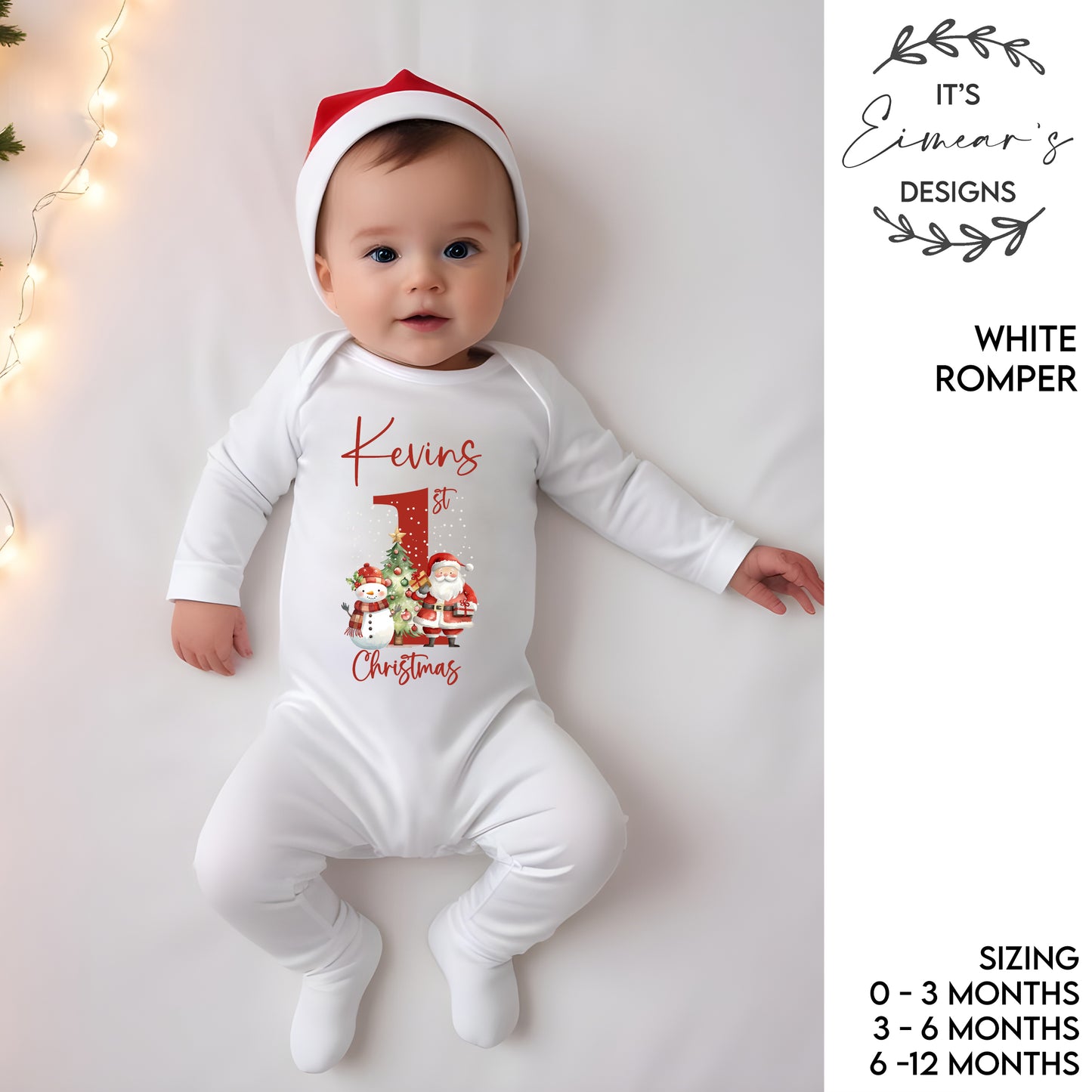 Christmas Baby Rompers